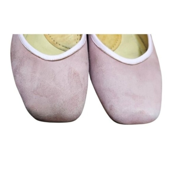 Seychelles City Streets Rose Suede Leather Ballet Flats Seychelles Size 10 - Picture 6 of 13